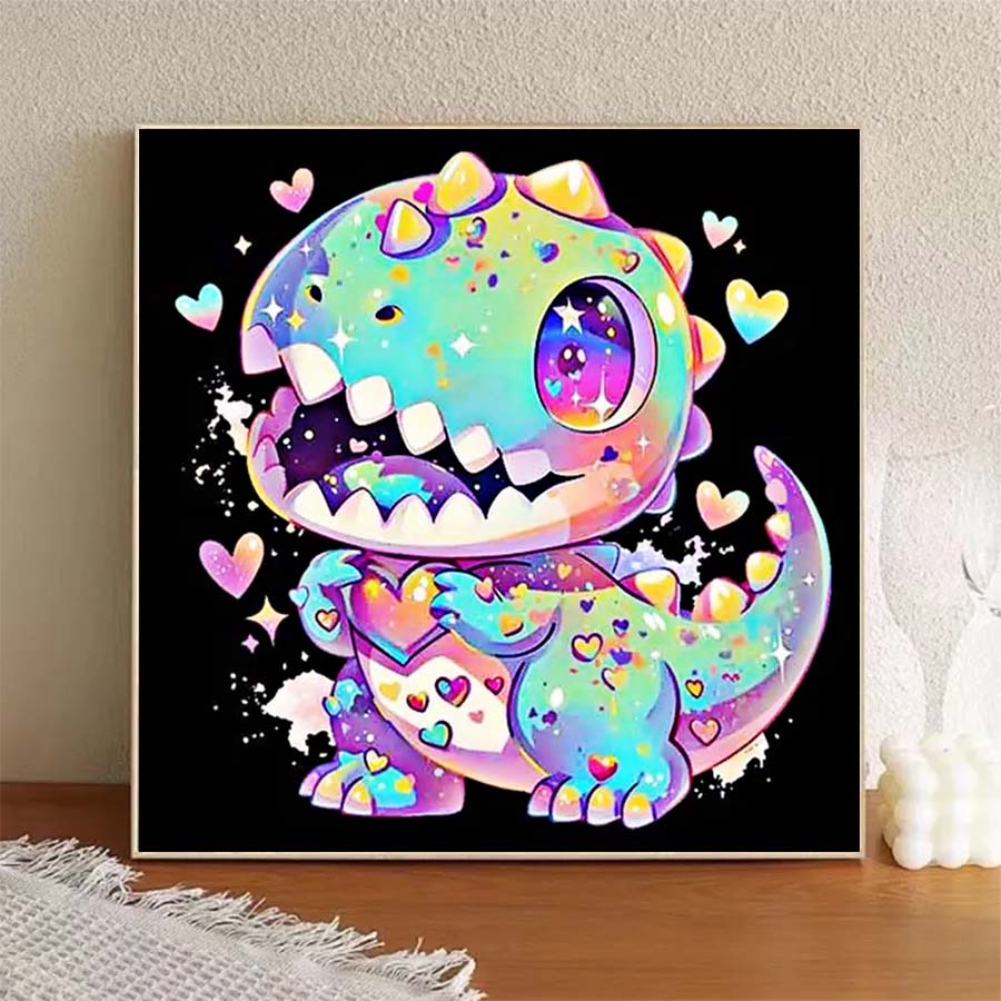 1 piece 5D DIY flocking cloth, - 5D Diamond Painting Kit Full Drill recension och pris