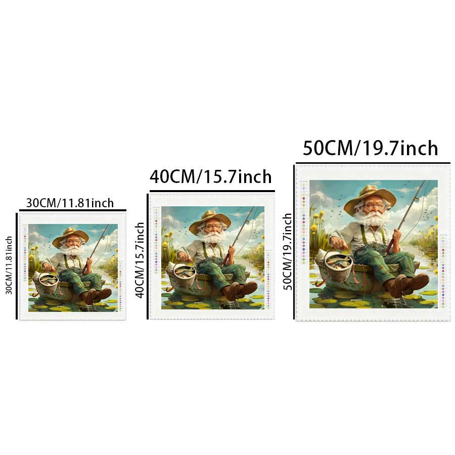 1 piece of 5D DIY flocking clo - 5D Diamond Painting Kit Full Drill recension och pris
