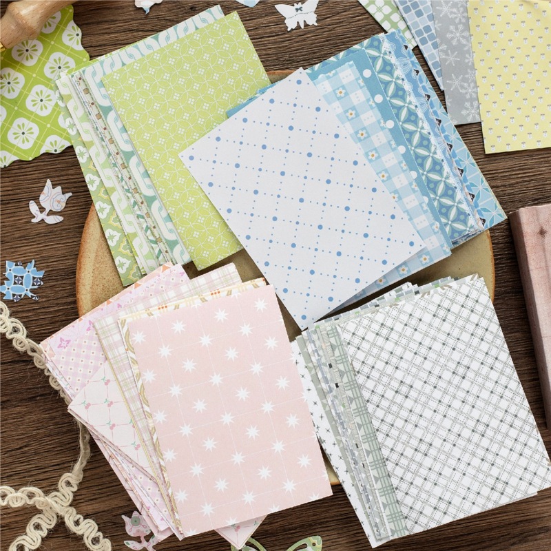 1pack/200pcs Vintage Floral Pl - Vintage Junk Journal Scrapbooking Paper recension och pris
