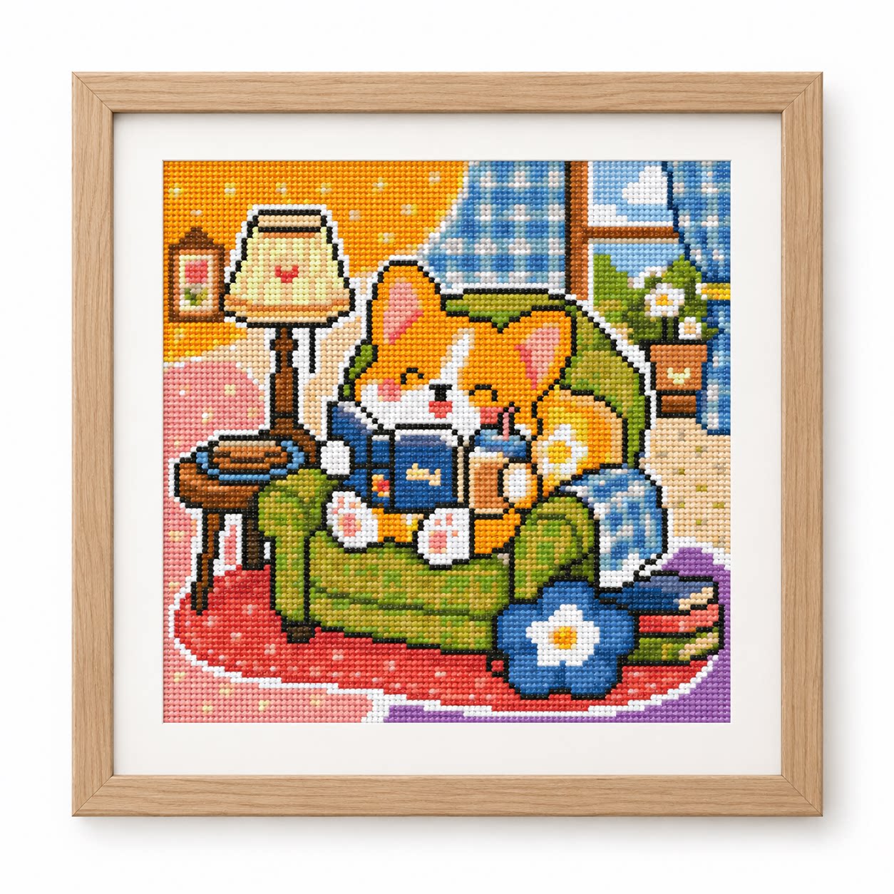 [Full stitch] [CC6338-Little C - Cross Stitch Stamped Kits Beginners recension och pris