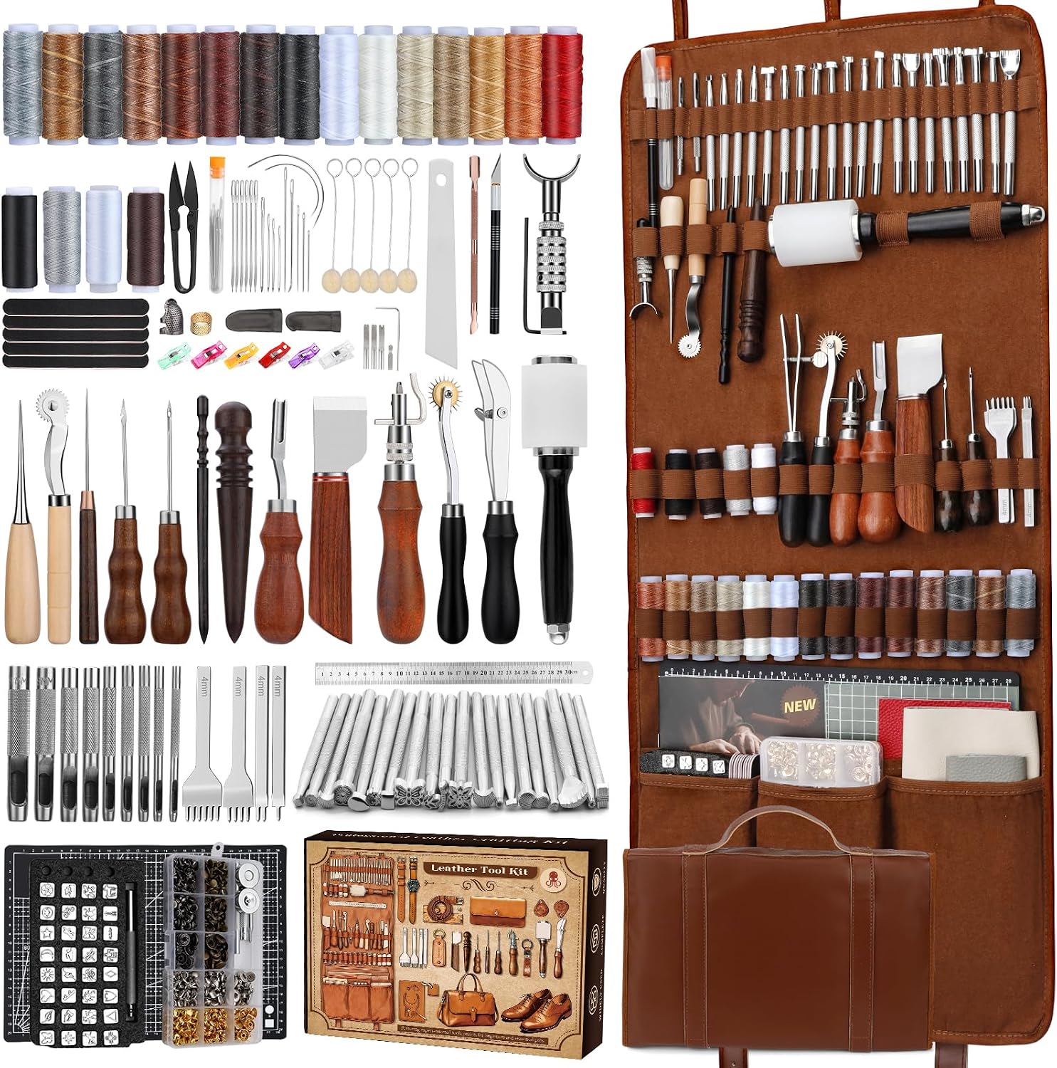 Leather Working Kit, Leather W - Craft Tools recension och pris